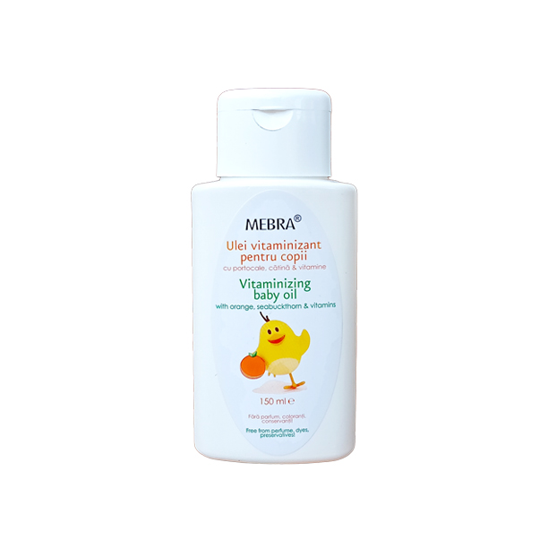 MEBRA Vitaminizing baby oil  with orange, seabuckthorn and vitamins 150ml